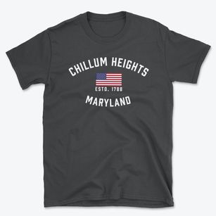 Chillum Heights Maryland Patriot Basic T-Shirt