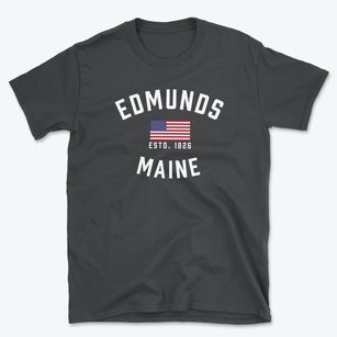 Edmunds Maine Patriot Basic T-Shirt