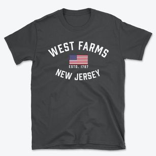 West Farms New Jersey Patriot Basic T-Shirt