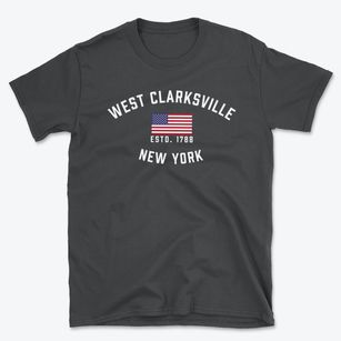 West Clarksville New York Patriot Basic T-Shirt