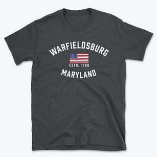 Warfieldsburg Maryland Patriot Basic T-Shirt