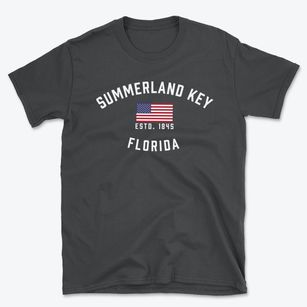 Summerland Key Florida Patriot Basic T-Shirt