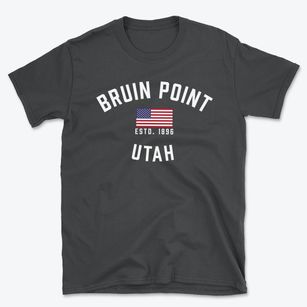 Bruin Point Utah Patriot Basic T-Shirt