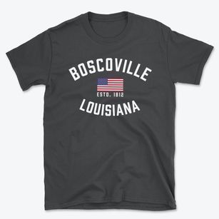 Boscoville Louisiana Patriot Basic T-Shirt
