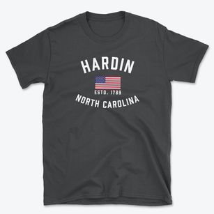 Hardin North Carolina Patriot Basic T-Shirt