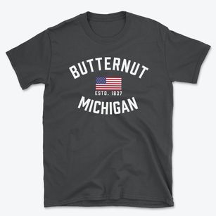 Butternut Michigan Patriot Basic T-Shirt