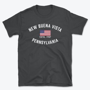 New Buena Vista Pennsylvania Patriot Basic T-Shirt