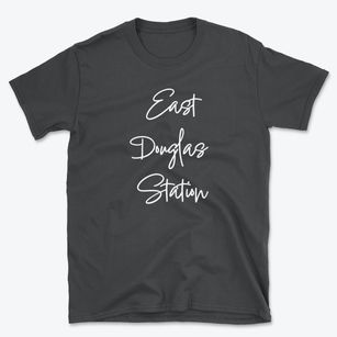 East Douglas Station Massachusetts Freestyle Basic T-Shirt