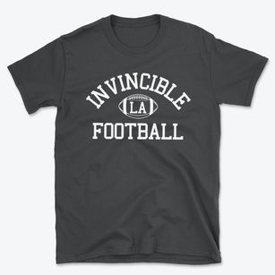 Invincible Louisiana Football Basic T-Shirt
