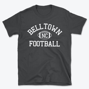 Belltown North Carolina Football Basic T-Shirt