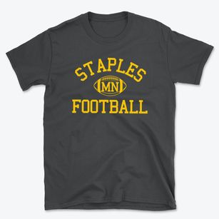 Staples Minnesota Football Basic T-Shirt
