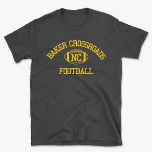 Baker Crossroads North Carolina Football Basic T-Shirt