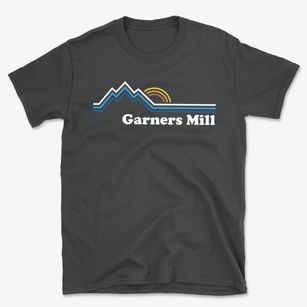 Garners Mill Virginia Mountain View Basic T-Shirt