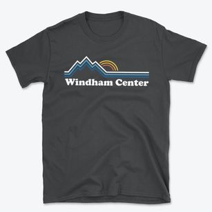 Windham Center Maine Mountain View Basic T-Shirt