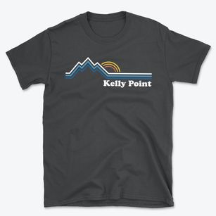 Kelly Point Pennsylvania Mountain View Basic T-Shirt