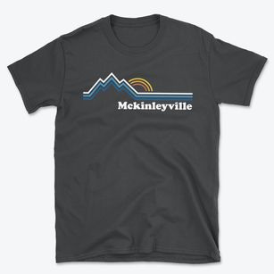 Mckinleyville West Virginia Mountain View Basic T-Shirt