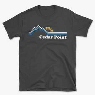 Cedar Point Kentucky Mountain View Basic T-Shirt