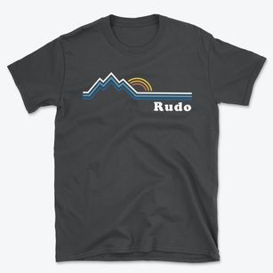 Rudo Idaho Mountain View Basic T-Shirt