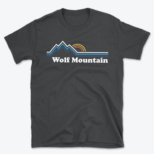 Wolf Mountain North Carolina Mountain View Basic T-Shirt