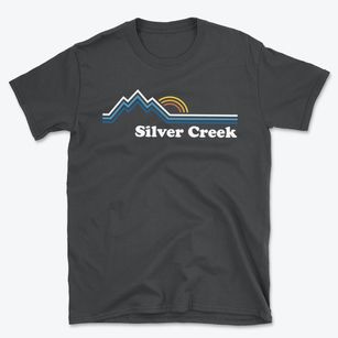 Silver Creek Georgia Mountain View Basic T-Shirt