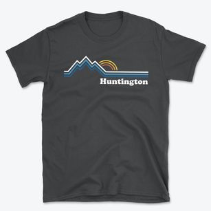 Huntington Utah Mountain View Basic T-Shirt