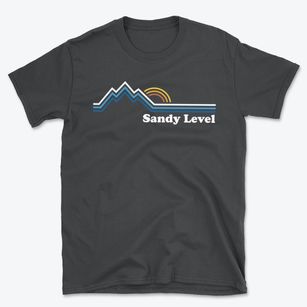 Sandy Level Virginia Mountain View Basic T-Shirt