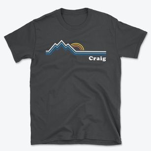 Craig Montana Mountain View Basic T-Shirt
