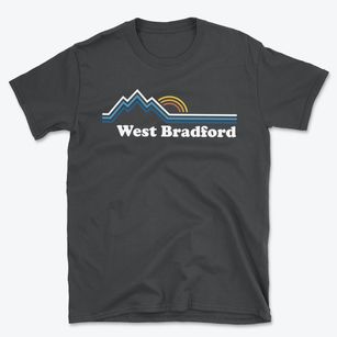 West Bradford Pennsylvania Mountain View Basic T-Shirt