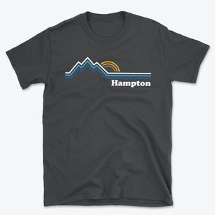 Hampton Idaho Mountain View Basic T-Shirt