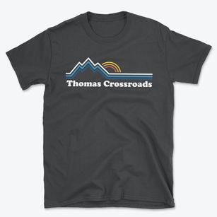Thomas Crossroads North Carolina Mountain View Basic T-Shirt