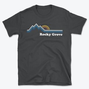Rocky Grove Tennessee Mountain View Basic T-Shirt