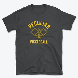 Peculiar Missouri Pickleball Basic T-Shirt