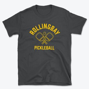 Rollingbay Washington Pickleball Basic T-Shirt