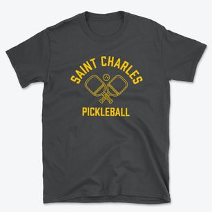 St. Charles Illinois Pickleball Basic T-Shirt