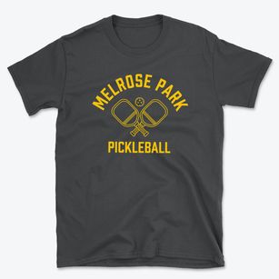 Melrose Park Illinois Pickleball Basic T-Shirt