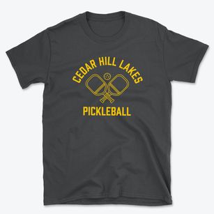 Cedar Hill Lakes Missouri Pickleball Basic T-Shirt