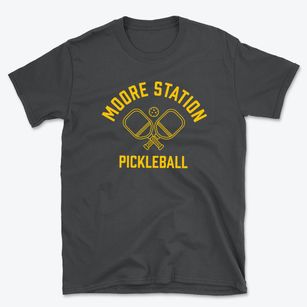 Moore Station Texas Pickleball Basic T-Shirt