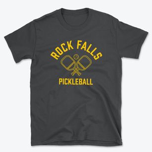 Rock Falls Iowa Pickleball Basic T-Shirt