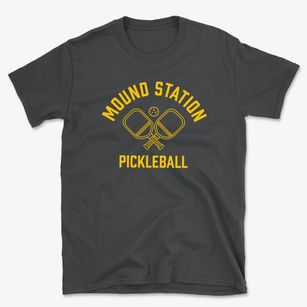 Mound Station Illinois Pickleball Basic T-Shirt