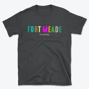 Fort Meade Florida Color Pop Basic T-Shirt