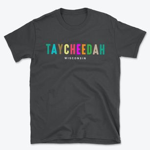 Taycheedah Wisconsin Color Pop Basic T-Shirt