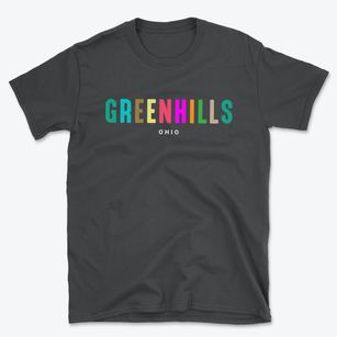 Greenhills Ohio Color Pop Basic T-Shirt