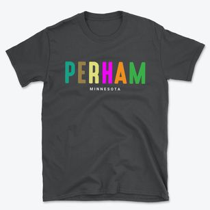 Perham Minnesota Color Pop Basic T-Shirt