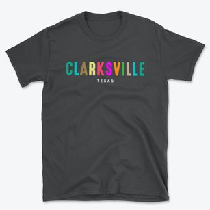 Clarksville Texas Color Pop Basic T-Shirt