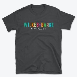 Wilkes-barre Pennsylvania Color Pop Basic T-Shirt