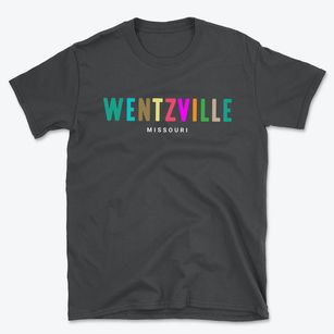 Wentzville Missouri Color Pop Basic T-Shirt