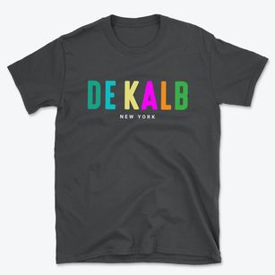 De Kalb New York Color Pop Basic T-Shirt