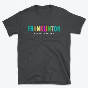 Franklinton North Carolina Color Pop Basic T-Shirt