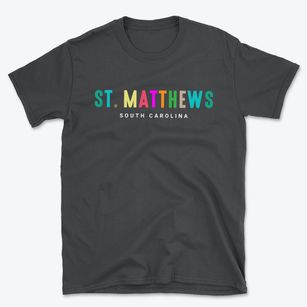 St. Matthews South Carolina Color Pop Basic T-Shirt