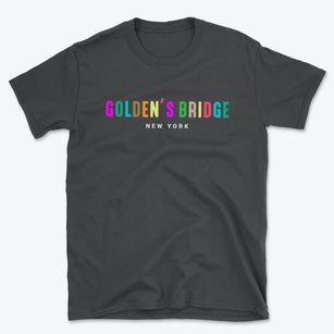 Golden's Bridge New York Color Pop Basic T-Shirt